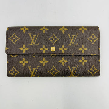 LOUIS VUITTON Porte Monnaie Credit Long Walllet GP10171145