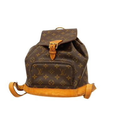 Louis Vuitton Montsouris  Canvas Backpack Bag