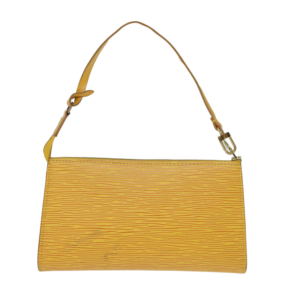Louis Vuitton Pochette Accessoire  Leather Clutch Bag