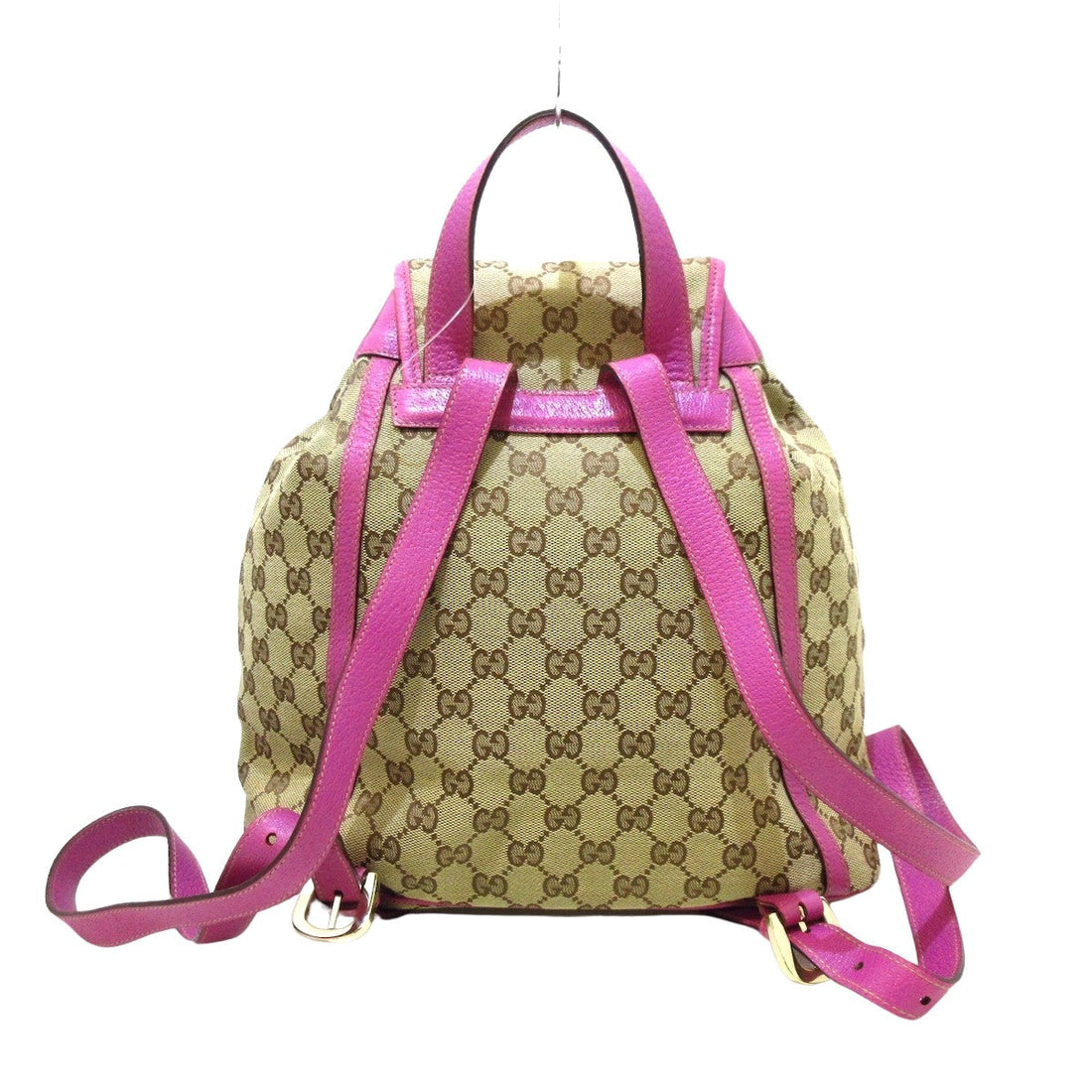 Gucci Gg Pattern  Canvas Backpack Bag ()