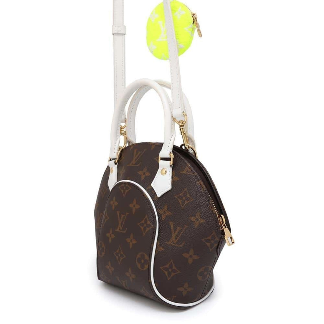 Louis Vuitton   yellow Monogram Handbag Shoulder Bag