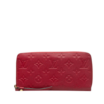 Louis Vuitton Portefeuille Clémence  Canvas Wallet