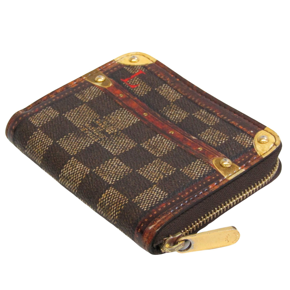 Louis Vuitton Zippy Coin Purse  Canvas Wallet