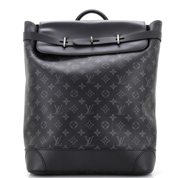Steamer Backpack Monogram Eclipse Canvas