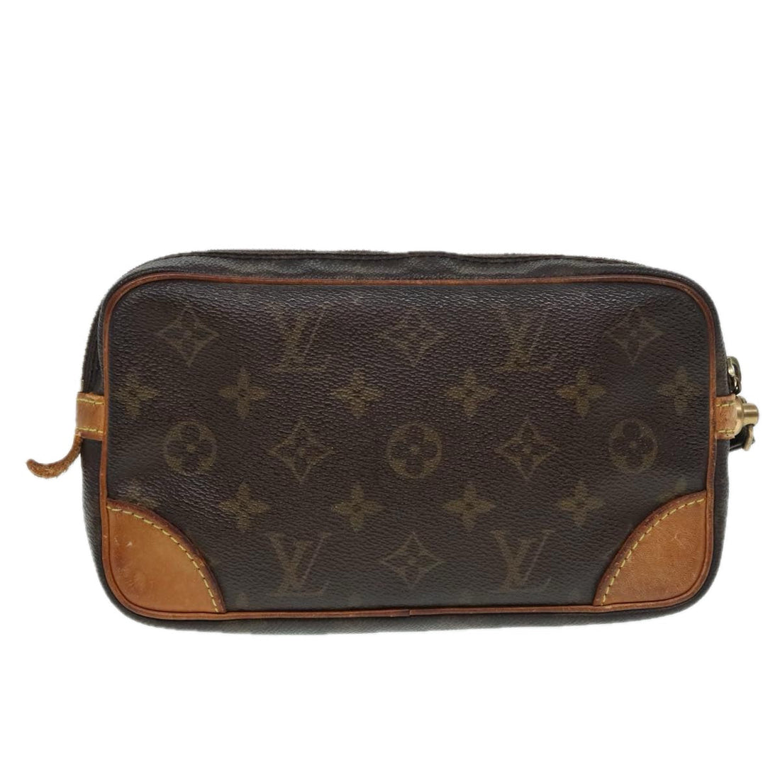 Louis Vuitton Marly Dragonne  Canvas Clutch Bag