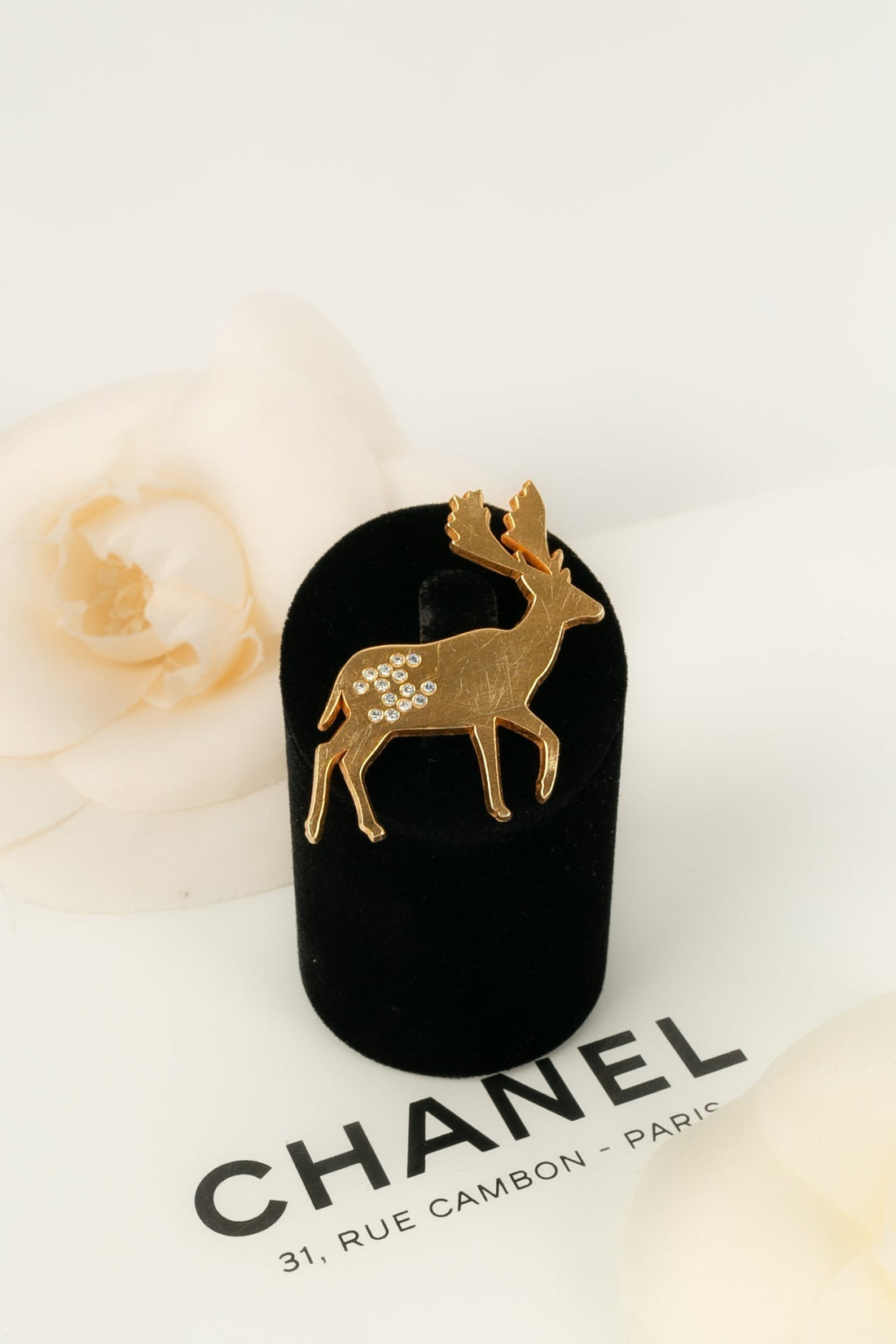 Broche cerf Top Quality Chanel 2001