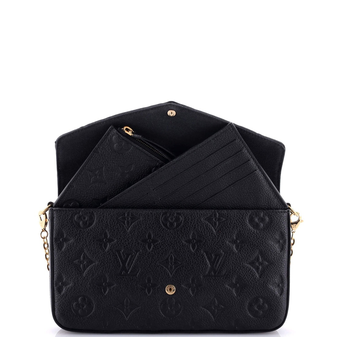 Felicie Pochette Monogram Empreinte Leather