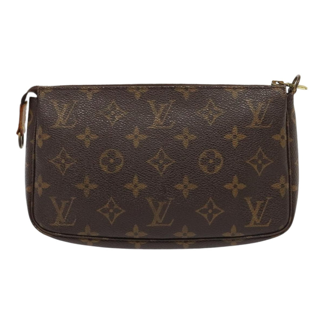 Louis Vuitton Pochette Accessoire  Canvas Clutch Bag