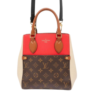 Louis Vuitton Fold Pm  Leather Tote Bag
