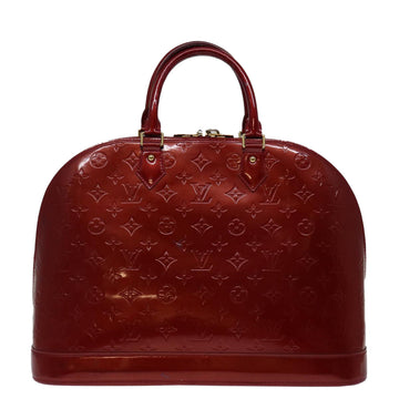 Louis Vuitton Alma  Patent Leather Handbag