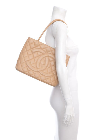 Chanel  Nude Medallion Tote