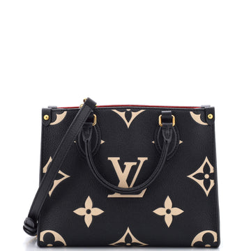 OnTheGo Tote Bicolor Monogram Empreinte Giant PM