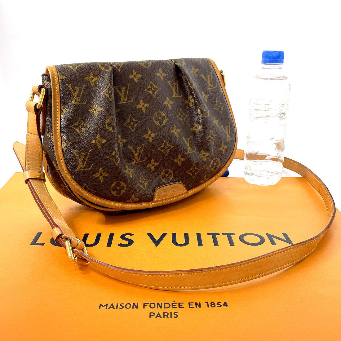 Louis Vuitton Menilmontant PM Monogram Canvas Bag