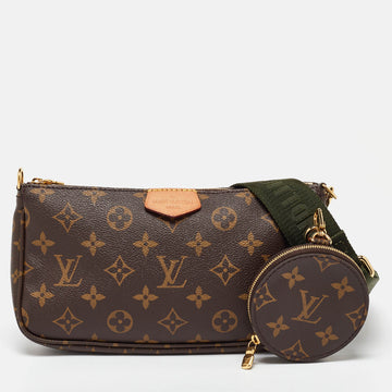 Louis Vuitton Monogram Canvas Duo Pochette Around The World Bag