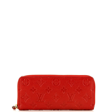 Clemence Wallet Monogram Empreinte Leather