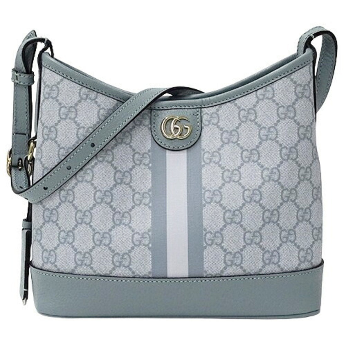 Gucci blue blue Gg Supreme Canvas Shoulder Bag ()