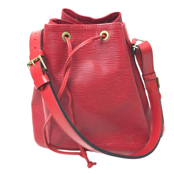 Louis Vuitton NoÃ© Pm  Leather Shoulder Bag