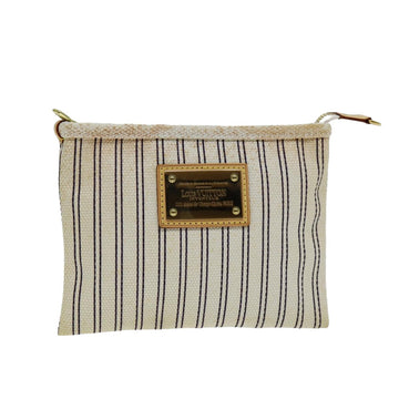 Louis Vuitton Antigua  Canvas Clutch Bag