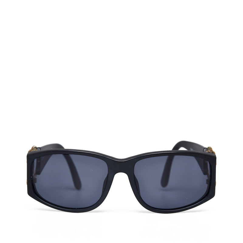 Chanel Cocono mark Gold  Wellington un Glasses 02461 Black    CHANEL