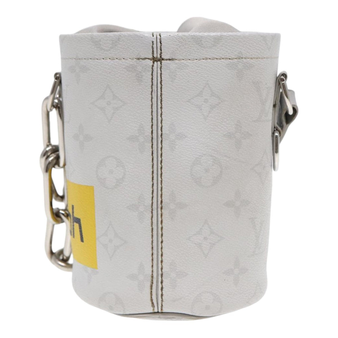 Louis Vuitton Chalk Nano  Leather Shoulder Bag