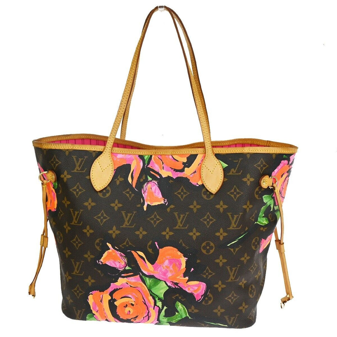 Louis Vuitton Neverfull Mm  Canvas Tote Bag