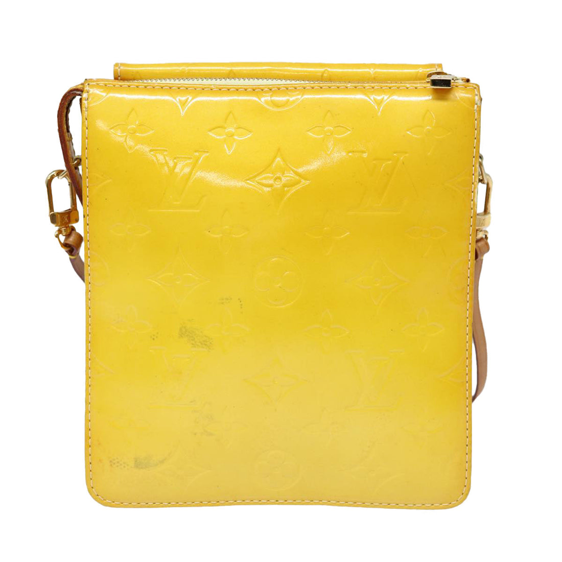 Louis Vuitton Mott  Patent Leather Shoulder Bag