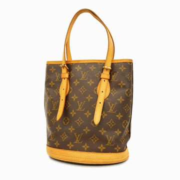 Louis Vuitton Bucket Pm  Canvas Tote Bag