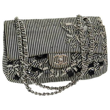 Black Canvas Chanel Handbag