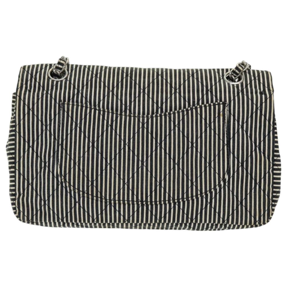 Black Canvas Chanel Handbag