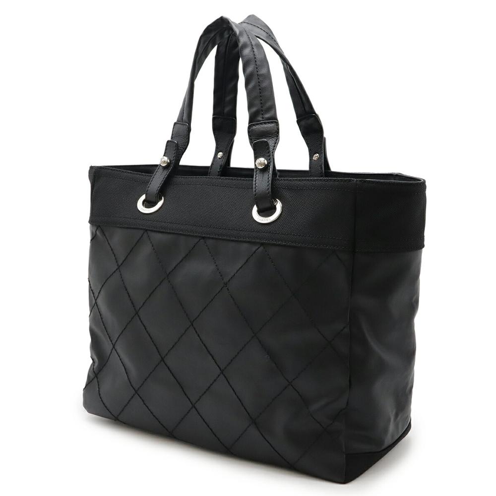 Black Canvas Chanel Paris Biarritz