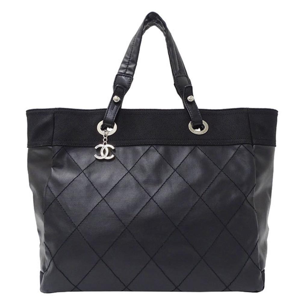 Black Canvas Chanel Paris Biarritz