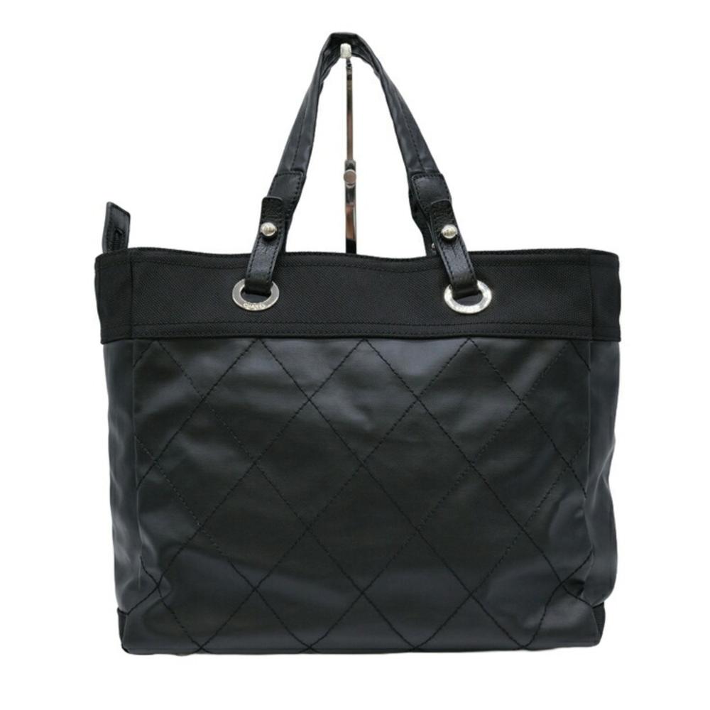 Black Canvas Chanel Paris Biarritz