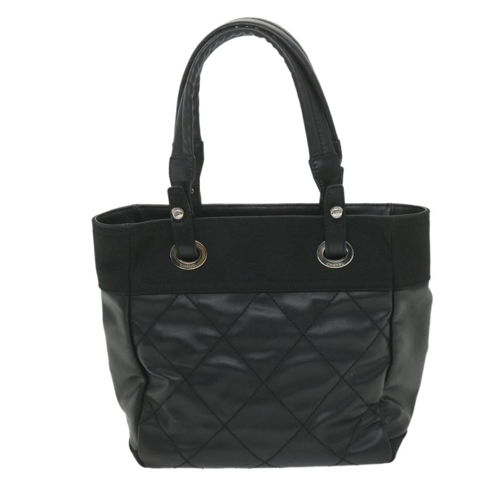 Black Canvas Chanel Paris Biarritz