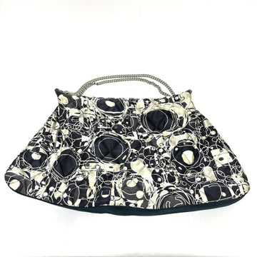 Black Fabric Chanel Shoulder Bag