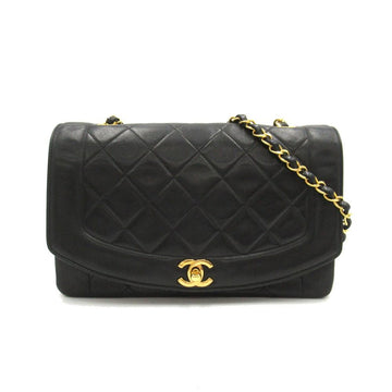Black Leather Chanel Wallet On Chain