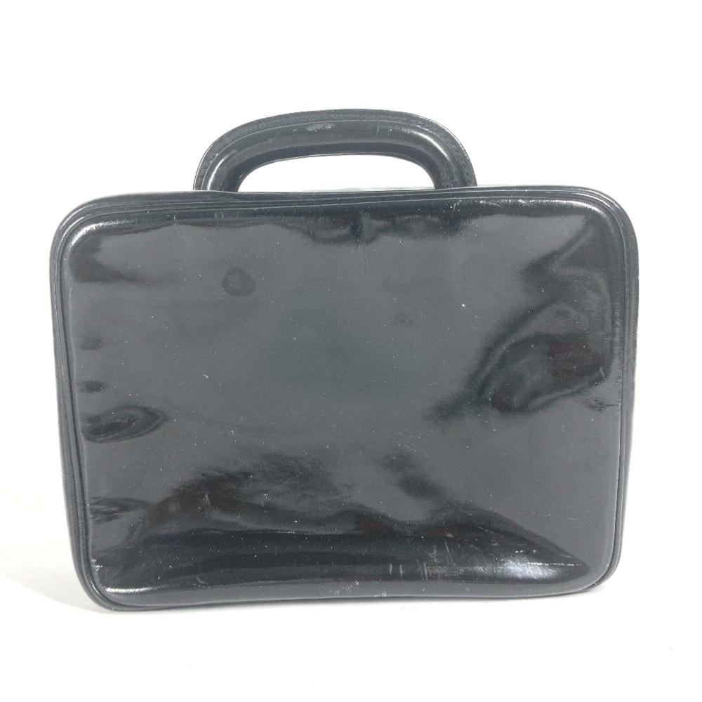 Black Leather Chanel Vanity