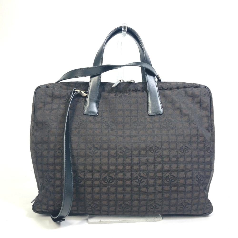 Black Leather Chanel Handbag