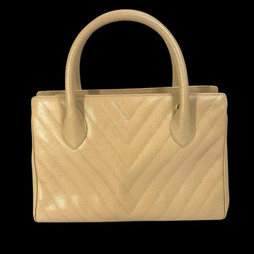 Brown Leather Chanel Handbag