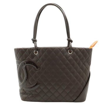 Brown Leather Chanel Shoulder Bag