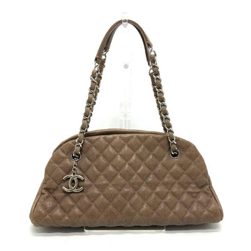 Brown Leather Chanel Shoulder Bag