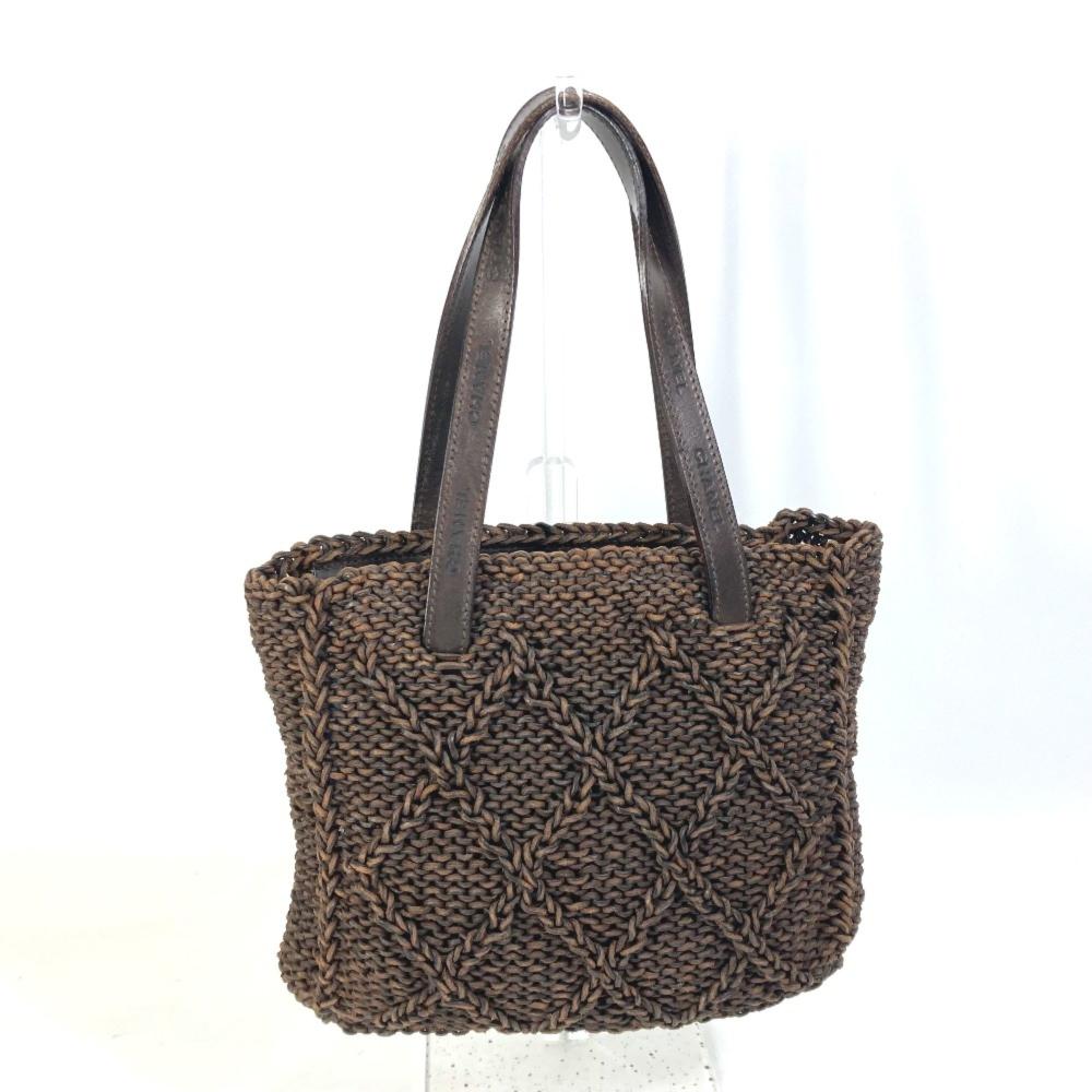 Brown Leather Chanel Shoulder Bag