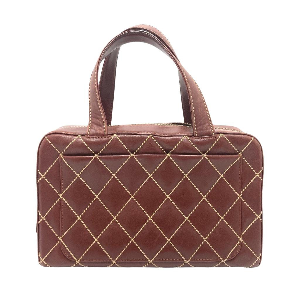 Brown Leather Chanel Handbag