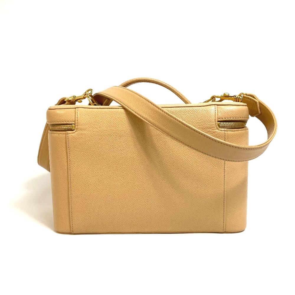 Brown Leather Chanel Shoulder Bag