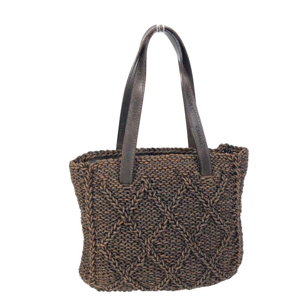 Brown Leather Chanel Shoulder Bag