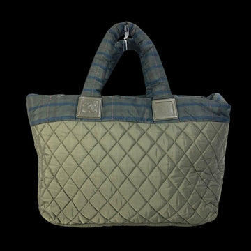 Green Leather Chanel Handbag