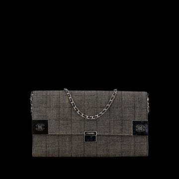 Grey Denim Chanel Chocolate Bar