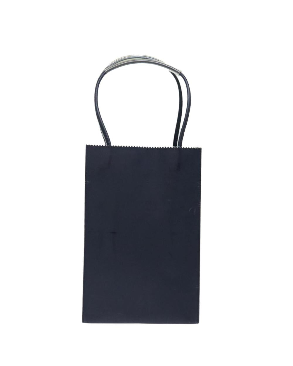 Navy Canvas Chanel Handbag