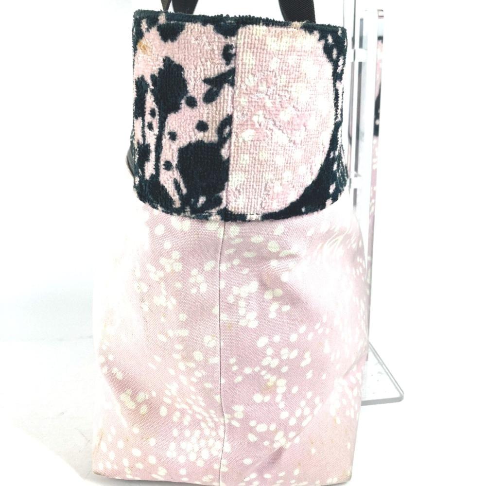Pink Cotton Chanel Tote