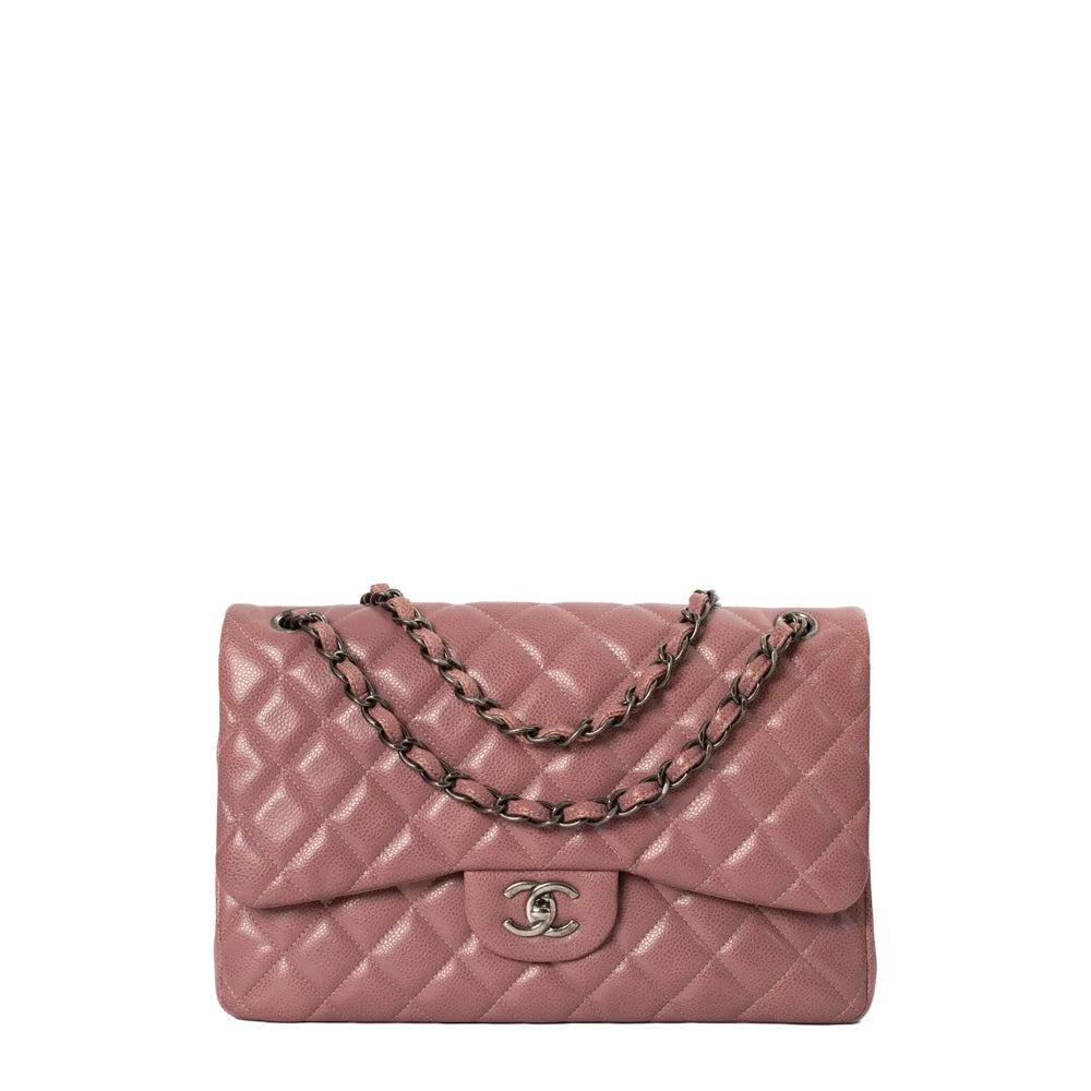 Pink Leather Chanel Timeless