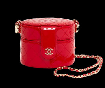 Red Leather Chanel Vanity